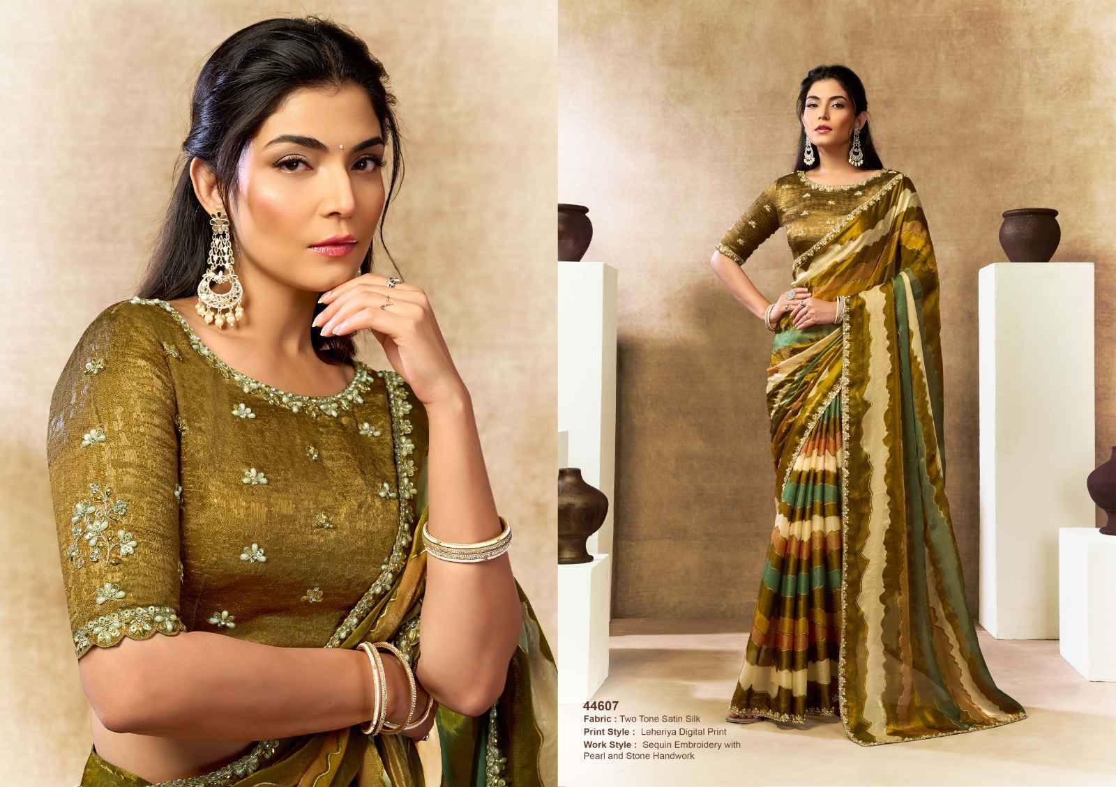 NORITA 44600 OASIS By MAHOTSAV 44601 To 44616 Series Indian Traditional Wear Collection Beautiful Stylish Fancy Colorful Party Wear & Occasional Wear Pure Silk Sarees At Wholesale Price